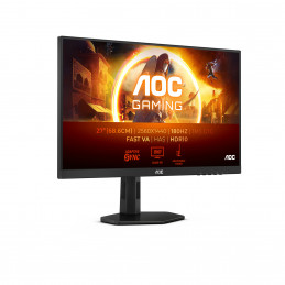 AOC G4 Q27G4XN tietokoneen litteä näyttö 68,6 cm (27") 2560 x 1440 pikseliä Quad HD LCD musta, Harmaa