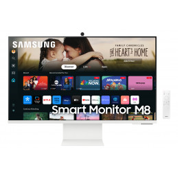 Samsung M80D tietokoneen litteä näyttö 81,3 cm (32") 3840 x 2160 pikseliä 4K Ultra HD LED Valkoinen