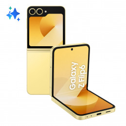 Samsung Galaxy Z Flip6 SM-F741B 17 cm (6.7") Kaksois-SIM Android 14 5G USB Type-C 12 GB 256 GB 4000 mAh Keltainen