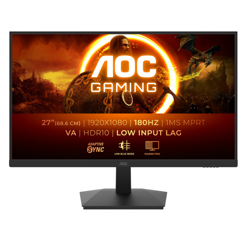 AOC G1 27G15N2 tietokoneen litteä näyttö 68,6 cm (27") 1920 x 1080 pikseliä Full HD LCD musta