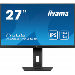 iiyama ProLite XU2793QS-B6 tietokoneen litteä näyttö 68,6 cm (27") 2560 x 1440 pikseliä 2K Ultra HD LED musta