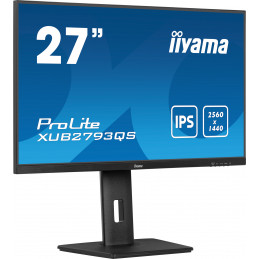 iiyama ProLite XU2793QS-B6 tietokoneen litteä näyttö 68,6 cm (27") 2560 x 1440 pikseliä 2K Ultra HD LED musta