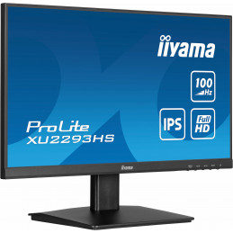 iiyama ProLite XU2293HS-B6 tietokoneen litteä näyttö 54,6 cm (21.5") 1920 x 1080 pikseliä Full HD LED musta