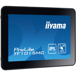 iiyama TF1015MC-B3 infonäyttö Interaktiivinen litteä paneeli 25,6 cm (10.1") LED 500 cd m² HD musta Kosketusnäyttö