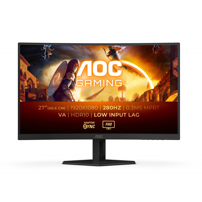 AOC G4 C27G4ZXE tietokoneen litteä näyttö 68,6 cm (27") 1920 x 1080 pikseliä Full HD LED musta