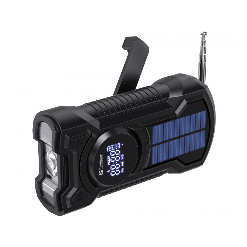 Sandberg Survivor Radio All-in-1 5000 5000 mAh musta