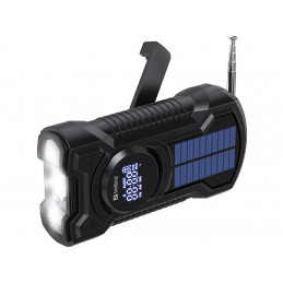 Sandberg Survivor Radio All-in-1 5000 5000 mAh musta