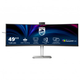 Philips 5000 series 49B2U5900CH 00 LED display 124 cm (48.8") 5120 x 1440 pikseliä Dual QHD LCD musta