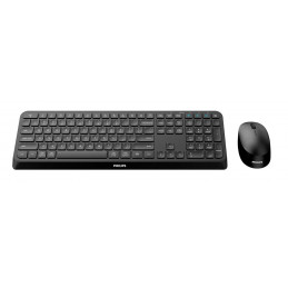 Philips 4000 series SPT6407B 21 näppäimistö Sisältää hiiren Universaali RF Wireless + Bluetooth QWERTY englanti musta