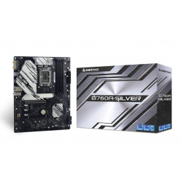 Biostar B760A-SILVER emolevy Intel B760 LGA 1700 mikro ATX