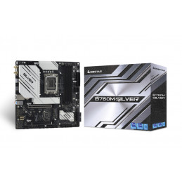 Biostar B760M-SILVER emolevy Intel B760 LGA 1700 mikro ATX