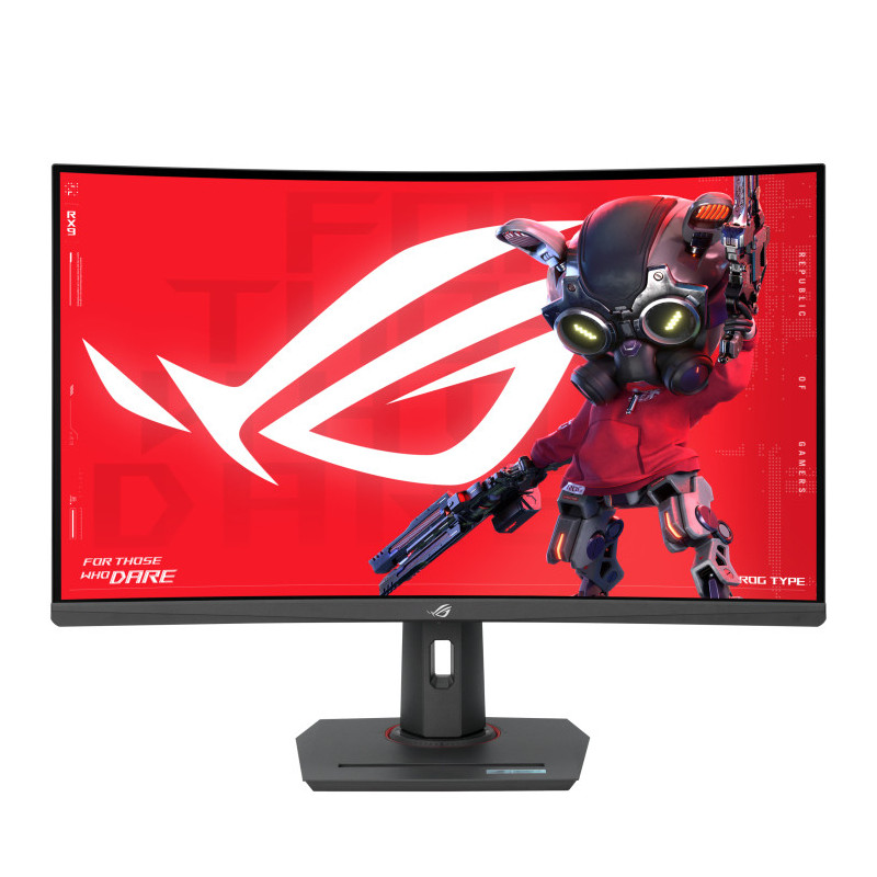 ASUS ROG Strix XG32WCS tietokoneen litteä näyttö 80 cm (31.5") 2560 x 1440 pikseliä Quad HD LED musta