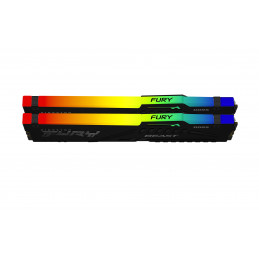 Kingston Technology FURY Beast RGB muistimoduuli 32 GB 2 x 16 GB DDR5