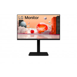 LG 24BA560 tietokoneen litteä näyttö 60,5 cm (23.8") 1920 x 1080 pikseliä Full HD LED musta