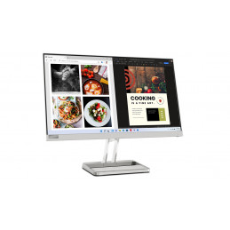 Lenovo L24i-40 LED display 60,5 cm (23.8") 1920 x 1080 pikseliä Full HD Harmaa
