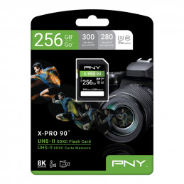 PNY X-PRO 90 256 GB SDXC UHS-II Luokka 10