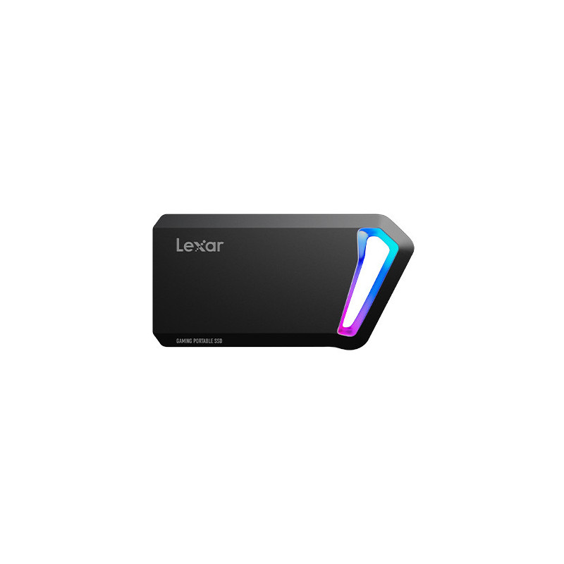 Lexar SL660 BLAZE Gaming Portable SSD 1 TB USB Type-C USB 3.2 Gen 2x2 musta