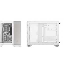 Corsair CC-9011289-WW tietokonekotelo Midi Tower Harmaa, Valkoinen
