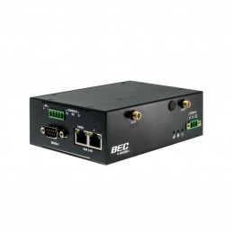 BECbyBILLION 5G NR Industrial Router with langallinen reititin Gigabitti Ethernet musta