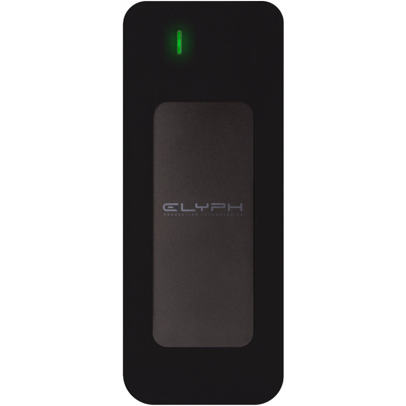 Glyph Atom Thunderbolt-teknologia 500 GB USB Type-C 3.2 Gen 2 (3.1 Gen 2) musta