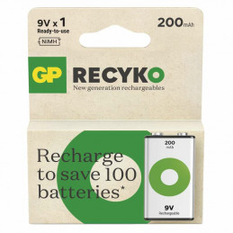 GP Batteries Recyko B2552 ladattava akku Nikkelimetallihybridi (NiMH) 200 mAh 8,4 V