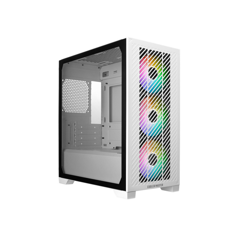 Cooler Master Elite 301 White Mini Tower Valkoinen