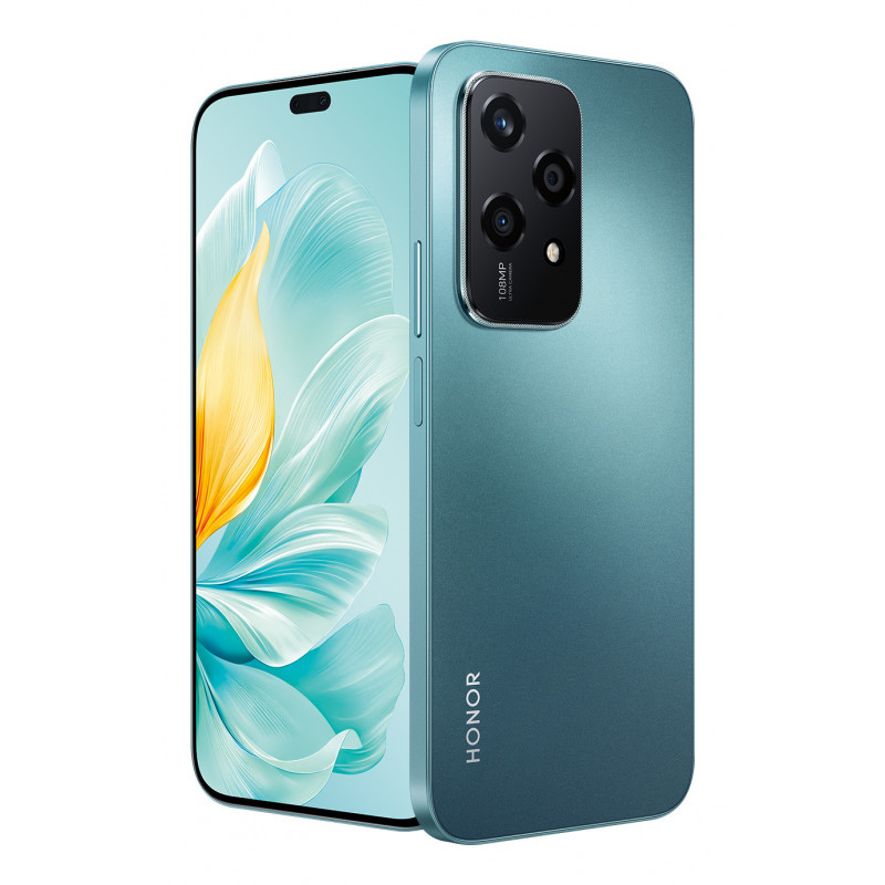 Honor 200 Lite 5G 17 cm (6.7") Kaksois-SIM Android 14 USB Type-C 8 GB 256 GB 4500 mAh Syaani