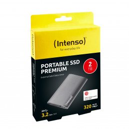 Intenso 3823470 ulkoinen SSD 2 TB USB A-tyyppi 3.2 Gen 1 (3.1 Gen 1) Antrasiitti