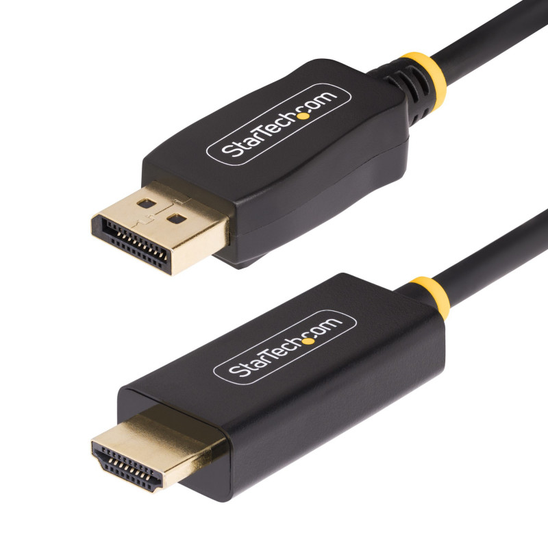 StarTech.com 6F-DP-HDMI-4K60-HDR videokaapeli-adapteri 2 m DisplayPort HDMI-tyyppi A (vakio) musta