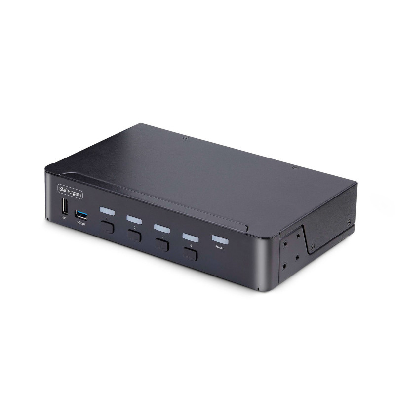 StarTech.com D86A2-4-PORT-8K-KVM KVM-kytkin musta