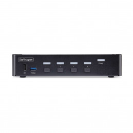 StarTech.com D86A2-4-PORT-8K-KVM KVM-kytkin musta