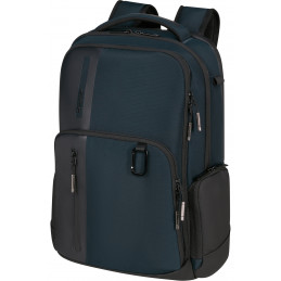 Samsonite Biz2go Backpack 15.6" reppu City backpack musta, Sininen Kangas, Polyeteenitereftalaatti