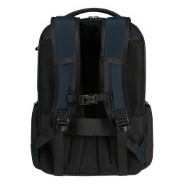 Samsonite Biz2go Backpack 15.6" reppu City backpack musta, Sininen Kangas, Polyeteenitereftalaatti