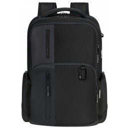 Samsonite Biz2go Backpack 15.6" reppu City backpack musta Kangas, Polyeteenitereftalaatti