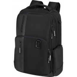 Samsonite Biz2go Backpack 15.6" reppu City backpack musta Kangas, Polyeteenitereftalaatti