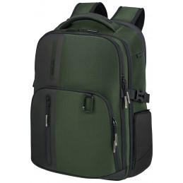 Samsonite Biz2go Backpack daytrip 15.6" reppu City backpack musta, Vihreä Kangas, Polyeteenitereftalaatti