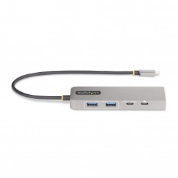 StarTech.com 10G2A1C25EPD-USB-HUB kannettavien tietokoneiden telakka ja porttitoistin Langallinen USB 3.2 Gen 2 (3.1 Gen 2)