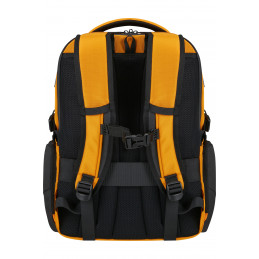 Samsonite Biz2go Backpack daytrip 15.6" reppu City backpack musta, Keltainen Kangas, Polyeteenitereftalaatti