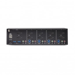 StarTech.com P4DD46A2-KVM-SWITCH KVM-kytkin musta