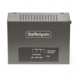 StarTech.com AS445C-POE-INJECTOR PoE-adapteri 2.5 Gigabit Ethernet, 5 Gigabit Ethernet, Nopea Ethernet, Gigabitti Ethernet