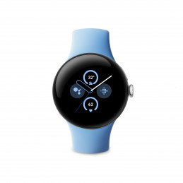 Google Pixel Watch 2 AMOLED 41 mm Digitaalinen Kosketusnäyttö Hopea Wi-Fi GPS (satelliitti)