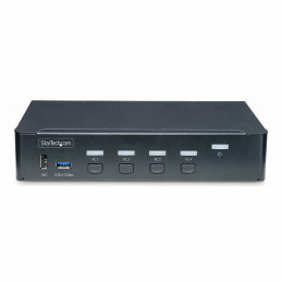 StarTech.com P4AD122-KVM-SWITCH KVM-kytkin Telineasennus musta