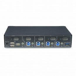 StarTech.com P4AD122-KVM-SWITCH KVM-kytkin Telineasennus musta