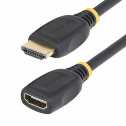 StarTech.com HD2MF18INL HDMI-kaapeli 0,5 m HDMI-tyyppi A (vakio) musta