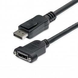 StarTech.com DPPNLFM3 DisplayPort-kaapeli 0,91 m musta