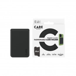 PanzerGlass PG CARE Cardholder Black iPhone matkapuhelimen suojakotelo Suojus Läpinäkyvä