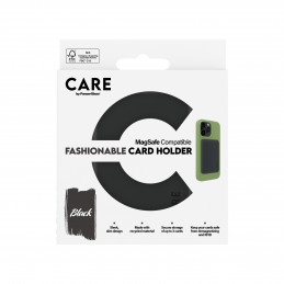 PanzerGlass PG CARE Cardholder Black iPhone matkapuhelimen suojakotelo Suojus Läpinäkyvä