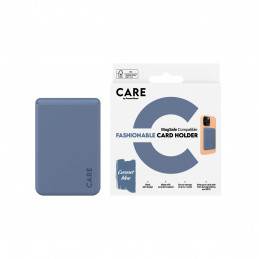 PanzerGlass PG CARE Cardholder Blue iPhone matkapuhelimen suojakotelo Suojus Läpinäkyvä