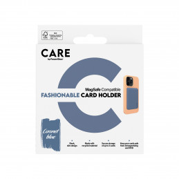 PanzerGlass PG CARE Cardholder Blue iPhone matkapuhelimen suojakotelo Suojus Läpinäkyvä