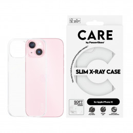 PanzerGlass CARE by PG TP X-Ray Soft Basic iPhone 15 matkapuhelimen suojakotelo Suojus Läpinäkyvä